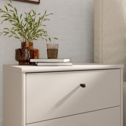 Niska komoda z szufladami Archbox T2KK011 | kolor piaskowy