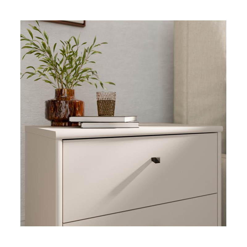 Niska komoda z szufladami Archbox T2KK011 | kolor piaskowy