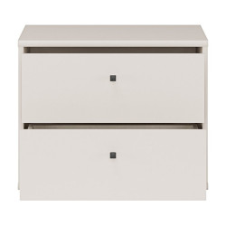 Niska komoda z szufladami Archbox T2KK011 | kolor piaskowy