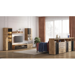 Komoda Roger 132 cm z szufladami | Kup teraz