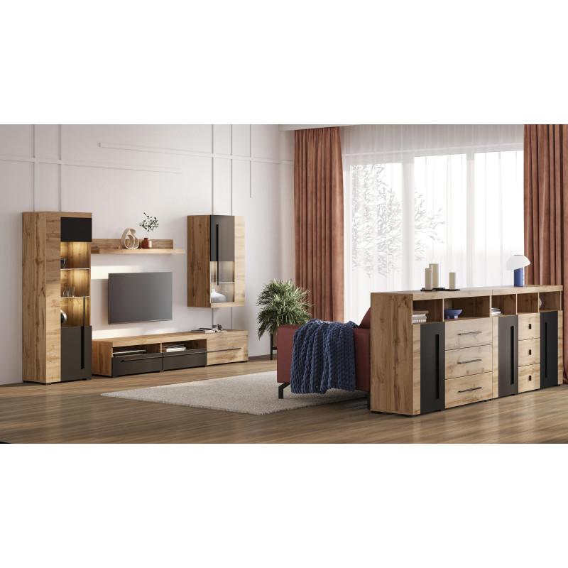Komoda Roger 132 cm z szufladami | Kup teraz