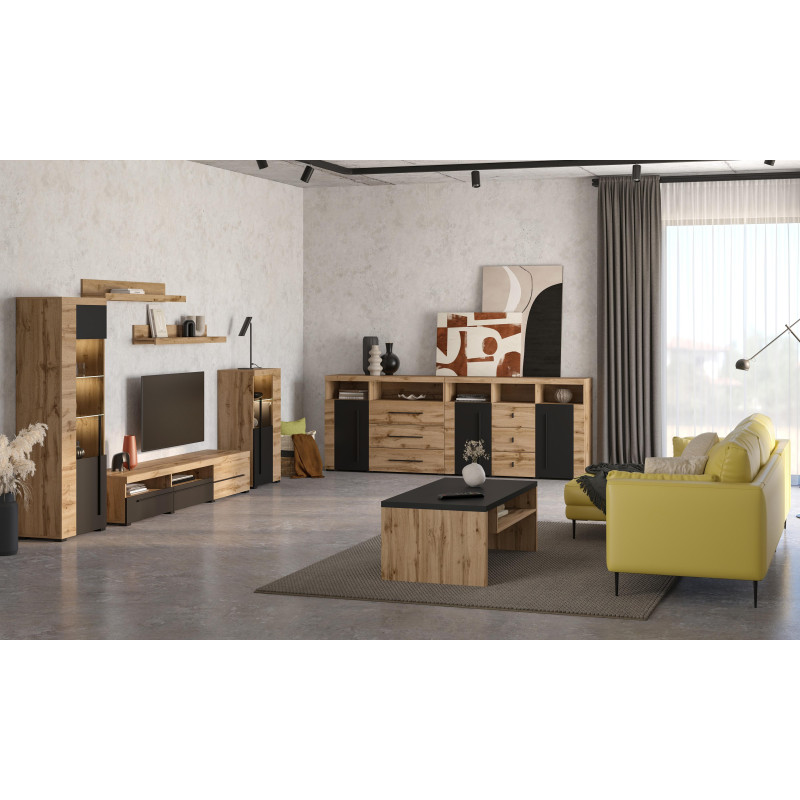 Komoda Roger 132 cm z szufladami | Kup teraz