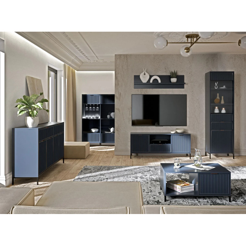 Nowoczesna szafa LINKaSTYLES LS-11 Indigo