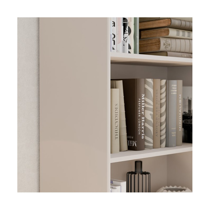 Wysoki regał 75 cm Archbox T2KR911 piaskowy