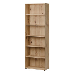 Wysoki regał 75 cm Archbox T2KR911 dąb artisan