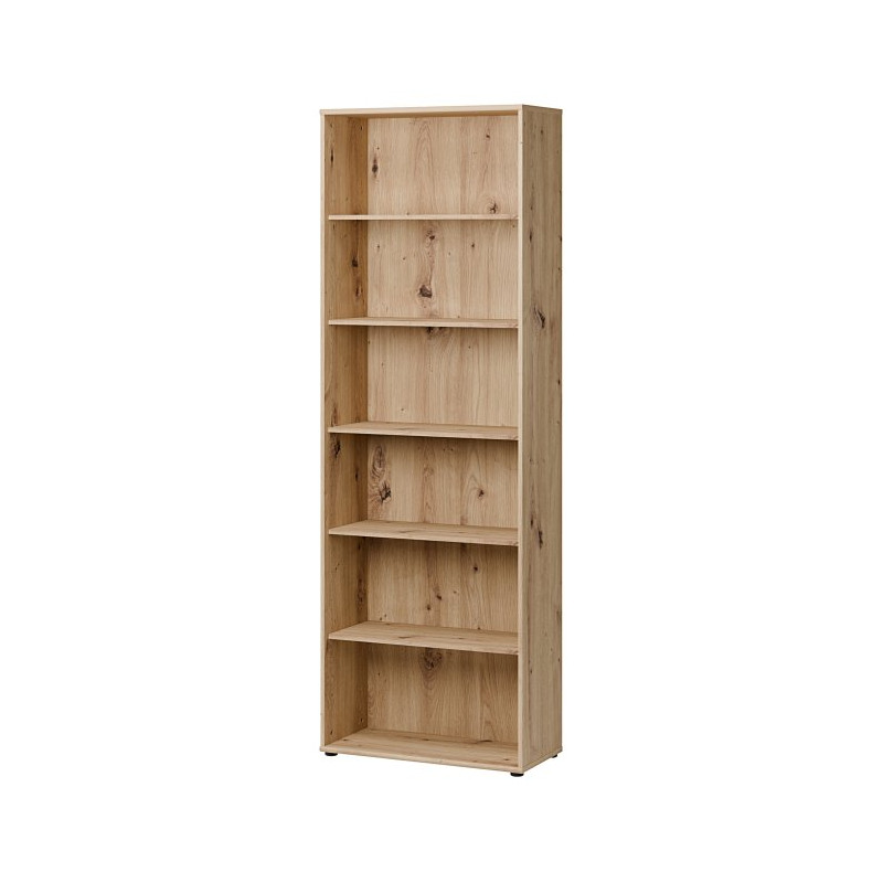 Wysoki regał 75 cm Archbox T2KR911 dąb artisan