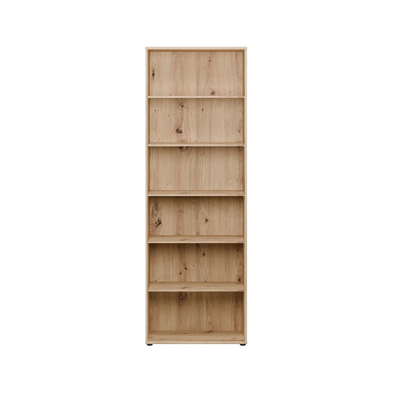 Wysoki regał 75 cm Archbox T2KR911 dąb artisan