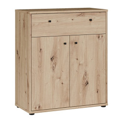 Komoda z szufladą Archbox T2KK221 dąb artisan