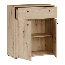 Komoda z szufladą Archbox T2KK221 dąb artisan