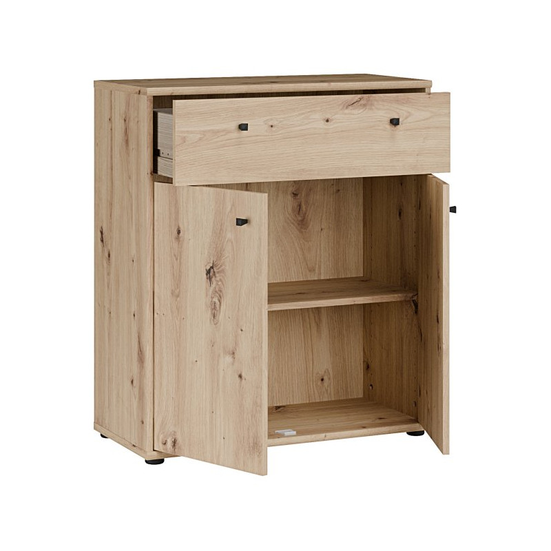 Komoda z szufladą Archbox T2KK221 dąb artisan