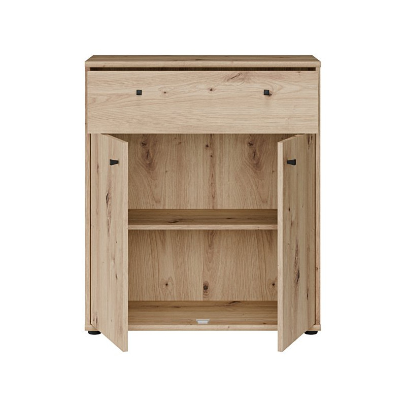 Komoda z szufladą Archbox T2KK221 dąb artisan