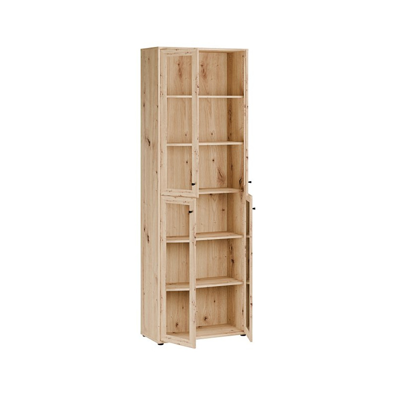 Witryna przeszklona Archbox T2KV922 dąb artisan