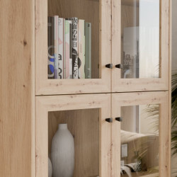 Witryna przeszklona Archbox T2KV922 dąb artisan