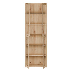 Witryna przeszklona Archbox T2KV922 dąb artisan