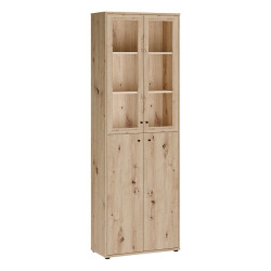 Witryna czterodrzwiowa Archbox T2KV921 dąb artisan