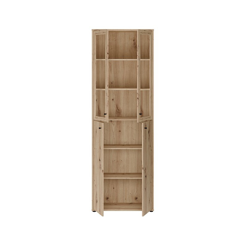 Witryna czterodrzwiowa Archbox T2KV921 dąb artisan