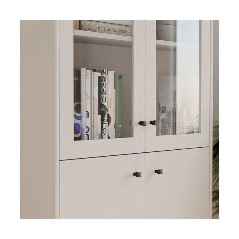 Witryna czterodrzwiowa Archbox T2KV921 piaskowy