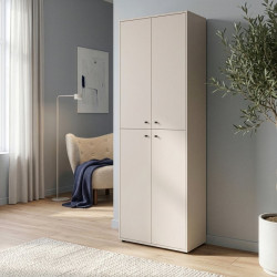 Wysoka szafka 4-drzwiowa Archbox T2KS921 piaskowy