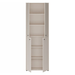 Wysoka szafka 4-drzwiowa Archbox T2KS921 piaskowy