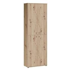 Wysoka szafka 4-drzwiowa Archbox T2KS921 dąb artisan