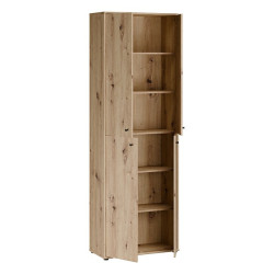 Wysoka szafka 4-drzwiowa Archbox T2KS921 dąb artisan