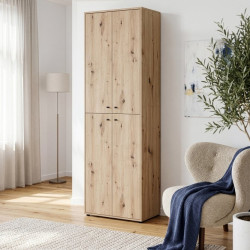 Wysoka szafka 4-drzwiowa Archbox T2KS921 dąb artisan
