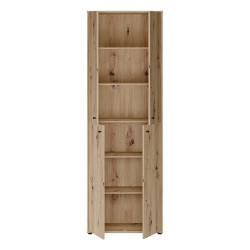 Wysoka szafka 4-drzwiowa Archbox T2KS921 dąb artisan