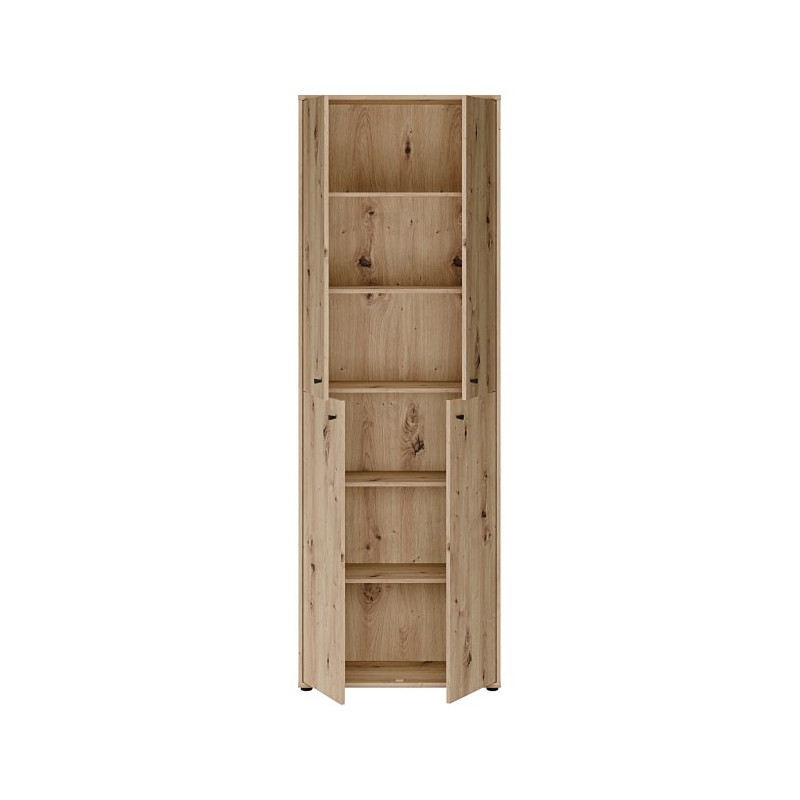 Wysoka szafka 4-drzwiowa Archbox T2KS921 dąb artisan