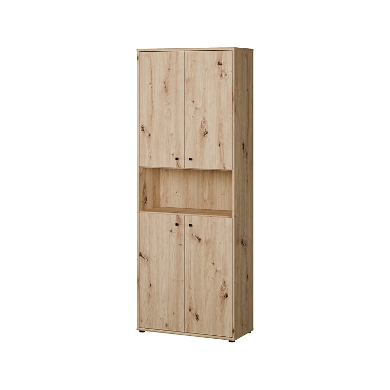 Regał z szafkami Archbox T2KR821 dąb artisan