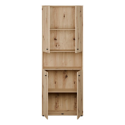 Regał z szafkami Archbox T2KR821 dąb artisan