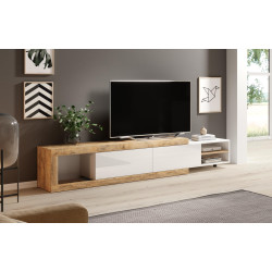 Szafka RTV Sintra 200 cm Dąb Samdal | Domowanie.pl