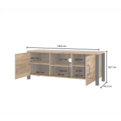Szafka pod TV Olin Helvetia 147 cm - Kup teraz