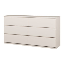 Komoda z szufladami 150 cm Lisson LSQK223M piaskowy