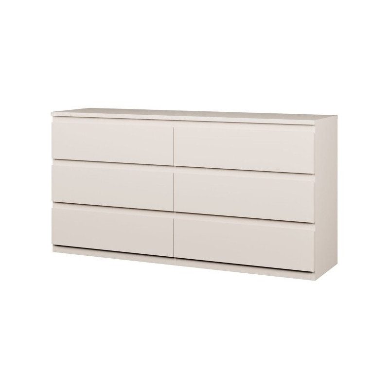Komoda z szufladami 150 cm Lisson LSQK223M piaskowy