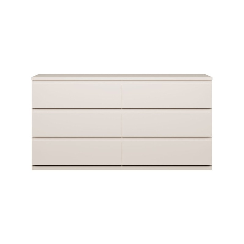 Komoda z szufladami 150 cm Lisson LSQK223M piaskowy