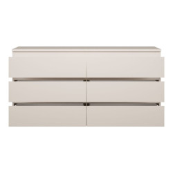 Komoda z szufladami 150 cm Lisson LSQK223M piaskowy