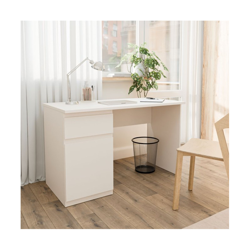 Biurko 120x75 cm Lisson LSQB211LM piaskowy