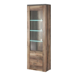 Witryna Larona Typ 05 Satin Nussbaum/Touchwood Helvetia Wieruszów