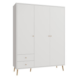 Szafa do sypialni 150 cm Harllson HLTS731LEC biały