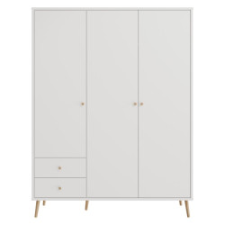 Szafa do sypialni 150 cm Harllson HLTS731LEC biały