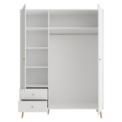 Szafa do sypialni 150 cm Harllson HLTS731LEC biały