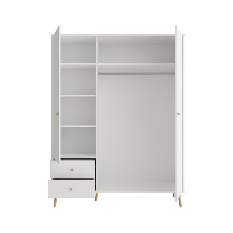 Szafa do sypialni 150 cm Harllson HLTS731LEC biały
