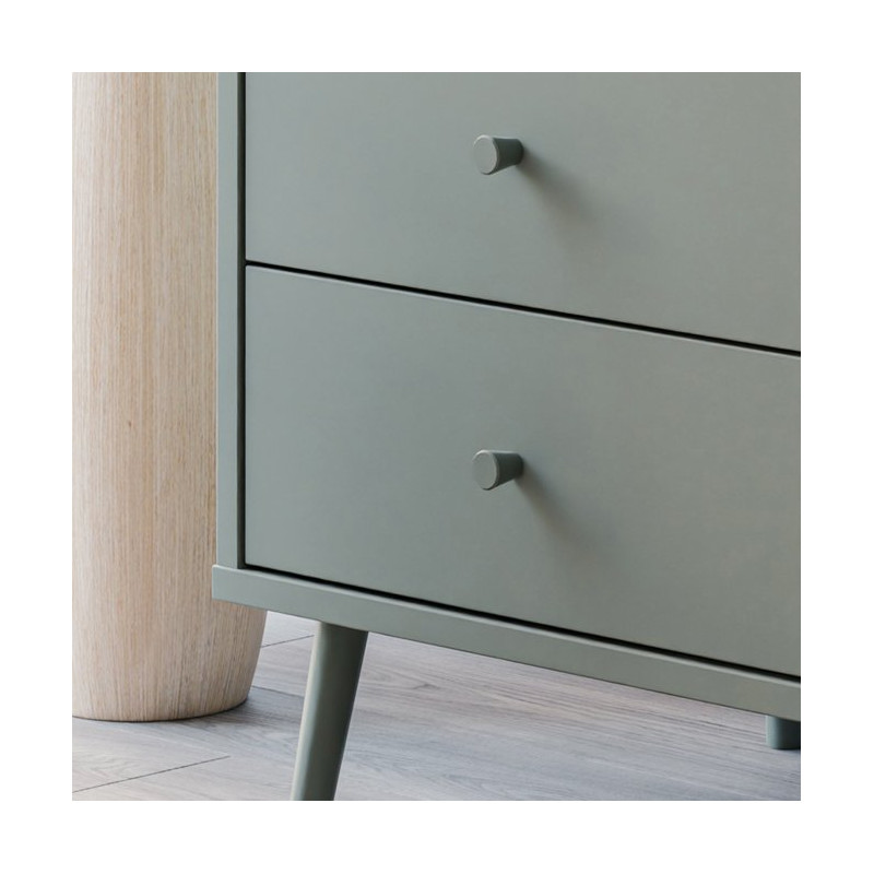 Szafa ubraniowa 150 cm Harllson HLTS731LEC szałwiowy