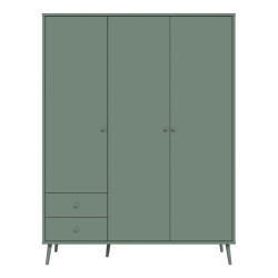 Szafa ubraniowa 150 cm Harllson HLTS731LEC szałwiowy