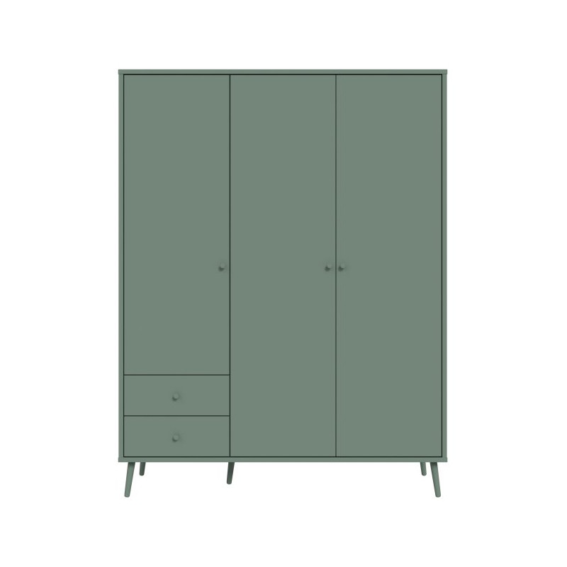 Szafa ubraniowa 150 cm Harllson HLTS731LEC szałwiowy