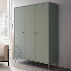 Szafa ubraniowa 150 cm Harllson HLTS731LEC szałwiowy