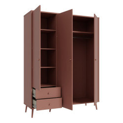 Szafa ubraniowa 150 cm Harllson HLTS731LEC terakota