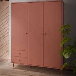 Szafa ubraniowa 150 cm Harllson HLTS731LEC terakota
