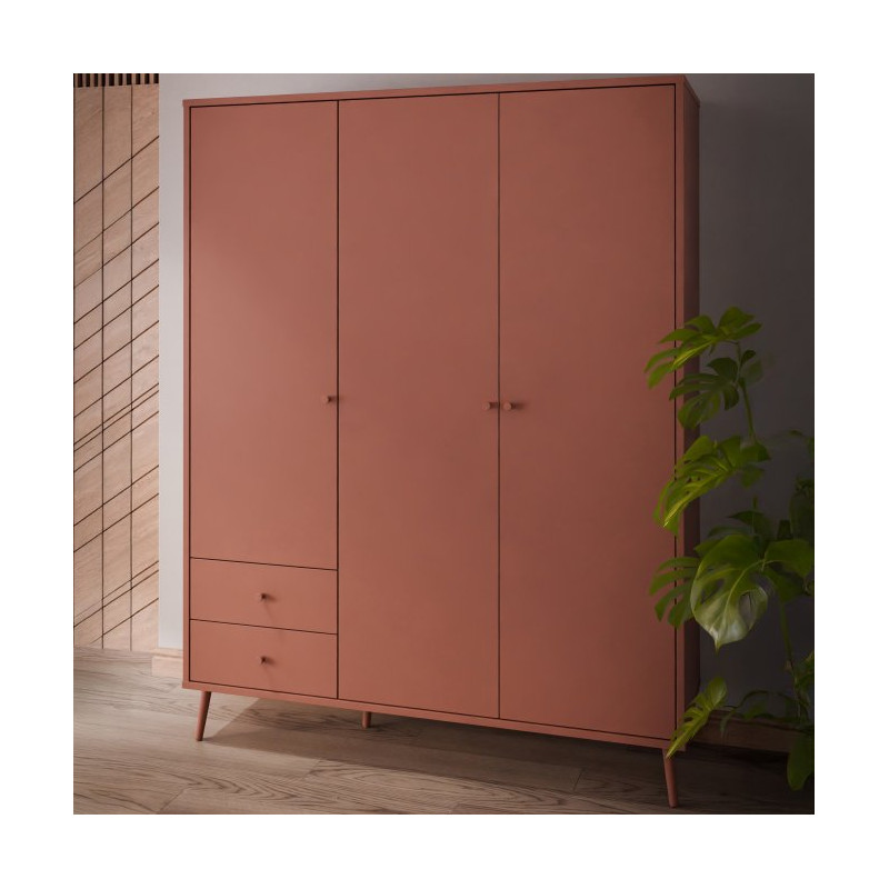 Szafa ubraniowa 150 cm Harllson HLTS731LEC terakota