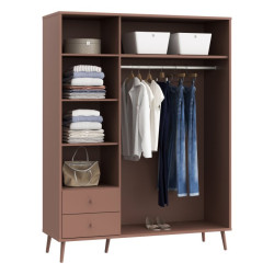 Szafa ubraniowa 150 cm Harllson HLTS731LEC terakota